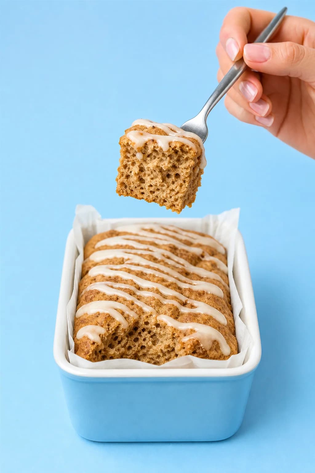Protein coffee cake with monk fruit